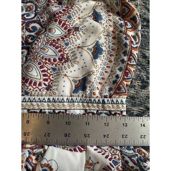 Heart Soul Dress M Boho Hippie Stretch Knit Artsy Halter Maxi Festival Sundress - Picture 8 of 8